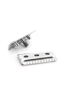 Rasoir de sûreté MÜHLE TRADITIONAL plaqué or rouge