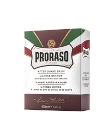PRORASO baume après rasage Rouge