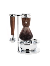MÜHLE set de rasage RYTMO avec rasoir et bol à raser