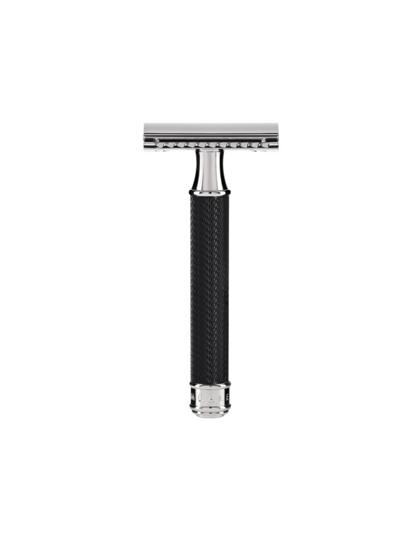 Rasoir Mühle Traditional métal noir - peigne fermé