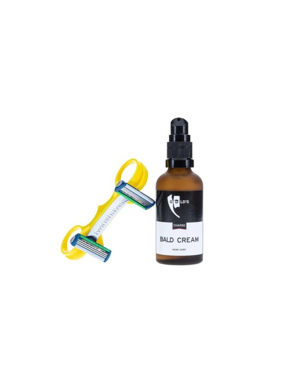 Kit de rasage de la calvitie - par Golds et Twinshaver®.