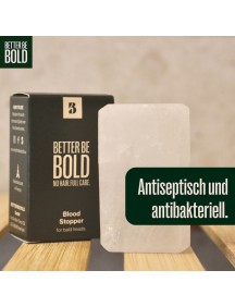 Better be bold Stoppeur de sang pour les têtes chauves - pierre d'alun
