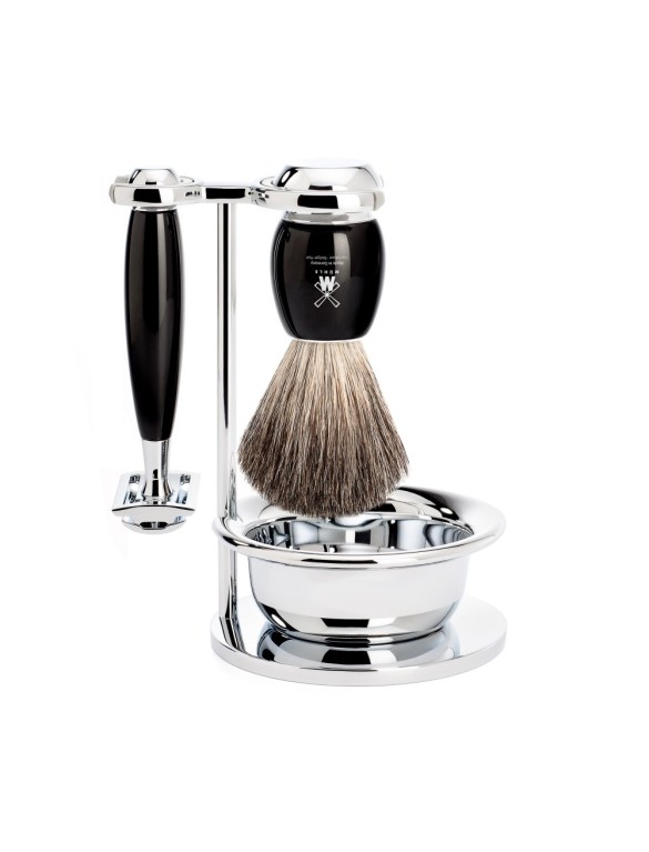MÜHLE set de rasage VIVO - noir