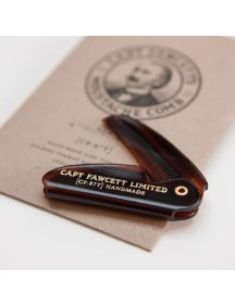 Capt Fawcette   Peigne à moustache - pliable