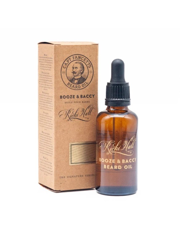 Captain Fawcett Huile à barbe Booze and Baccy 50ml