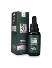 Better be Bold Bartöl und Glatzenöl - Bald Head & Beard Oil with Diamond Shine-Effect
