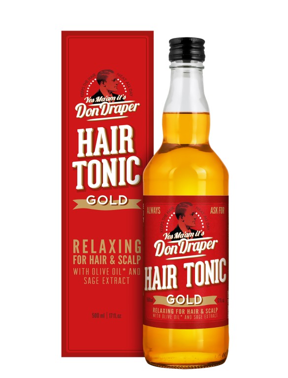 Don Draper Dan Hair Tonic Gold 500 ml