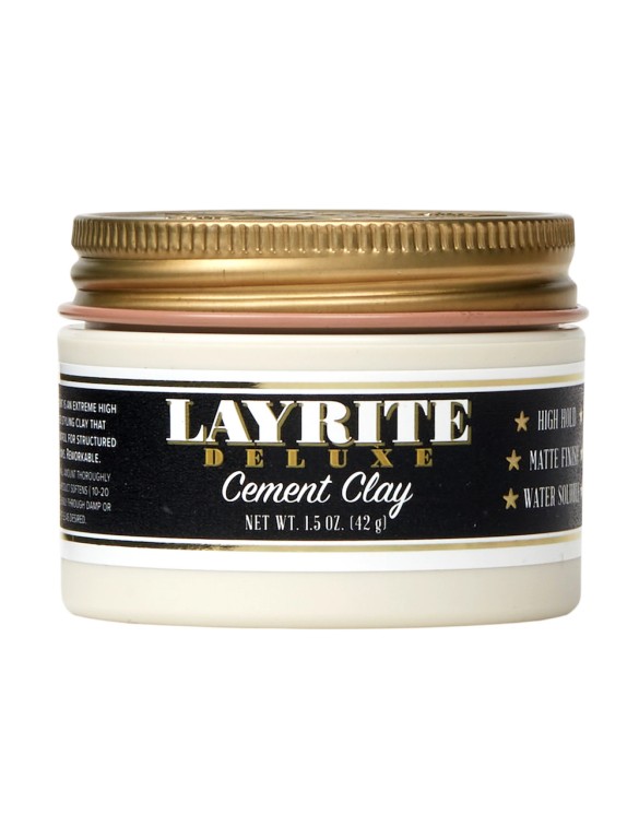 Layrite Cement Hair Clay 42gr TAILLE DE VOYAGE NOUVEAU