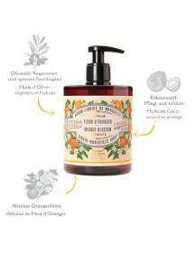 Panier des Sens Savon liquide de Marseille Fleur d'Oranger  500 ml