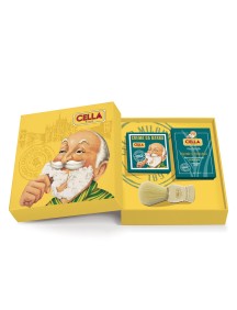 Cella Milano Rasierset EXTRA Bio mit Rasierpinsel