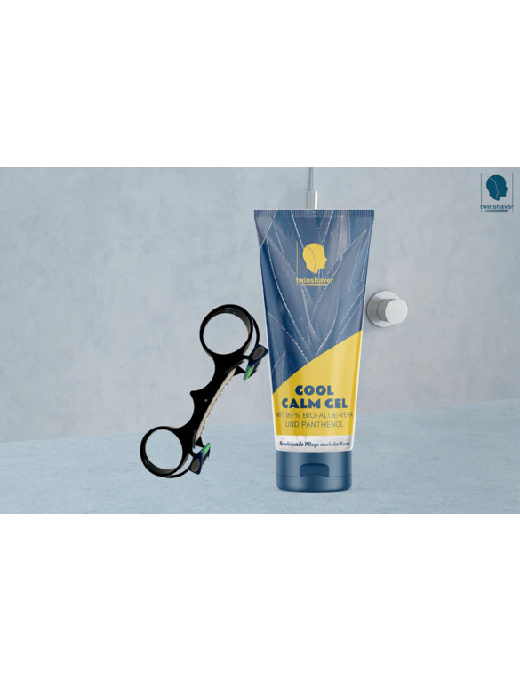 Twinshaver Set Glatzenrasierer und Cool & Calm Gel