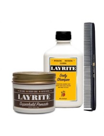 Layrite Haarstyling Einsteigerset von Pomade.CH