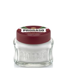 PRORASO Crème Pré-Rasage Rouge