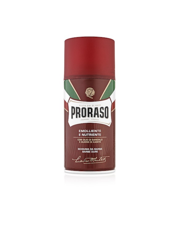 PRORASO Crème à raser rouge